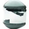 Fibre-Metal by Honeywell 7 inch Crown Size Ratchet Dual Crown High Performance Face Shield System, Clear Visor and Noryl Chin Guard - FM500DCCL