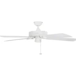 Honeywell Belmar Indoor and Outdoor Ceiling Fan, White, 52-Inch - 50198
