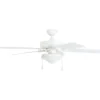 Honeywell Belmar Indoor and Outdoor Ceiling Fan, White, 52-Inch - 50513