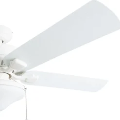 Honeywell Belmar Indoor and Outdoor Ceiling Fan, White, 52-Inch - 50513