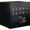 Honeywell 14 Bottle Countertop Wine Cooler Refrigerator with Slide Out Shelving, Black - H14WCB