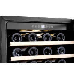 Honeywell 46 Bottle Wine Cooler Refrigerator with Touch Controls, Stainless Steel - H46WCS-1