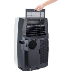 Honeywell 11,000 BTU Portable Air Conditioner, Dehumidifier and Fan - Black and Silver, MN1CFS8