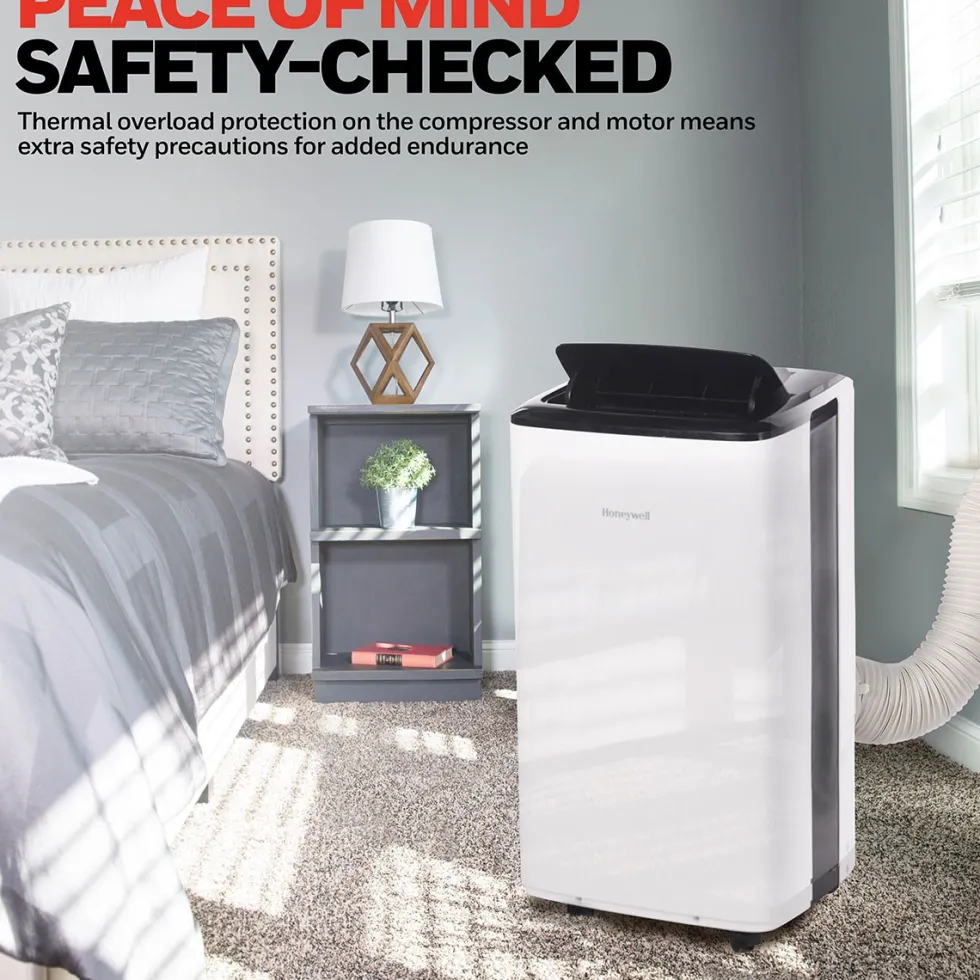 Honeywell 10,000 BTU Smart Wi-Fi Portable Air Conditioner, Dehumidifier and Fan, HF0CESVWK6