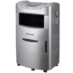 Honeywell CL201AE Portable Evaporative Cooler with Remote Control, 470 CFM - 5.3 Gallon Tank, Gray