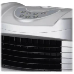 Honeywell CL201AE Portable Evaporative Cooler with Remote Control, 470 CFM - 5.3 Gallon Tank, Gray