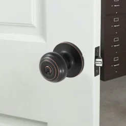 Honeywell Classic Entry Door Knob, Oil Rubbed Bronze, 8101401