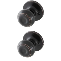 Honeywell Classic Passage Door Knob, Oil Rubbed Bronze, 8101403
