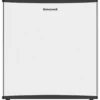 Honeywell Compact Refrigerator 1.6 Cu Ft Mini Fridge with Freezer, Stainless Steel - H16MRS