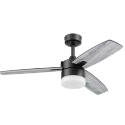 Honeywell Conifer Outdoor Ceiling Fan - 42 inch, Matte Black