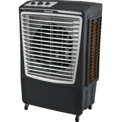 Honeywell CO610PMG Outdoor Weatherproof Evaporative Air Cooler, 2669 CFM for Large Spaces - 14 Gallon Tank, Gray