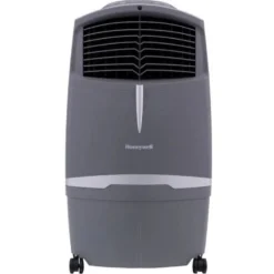 Honeywell CO30XE Indoor/Outdoor Evaporative Air Cooler, 525 CFM - 7.9 Gallon Tank, Gray
