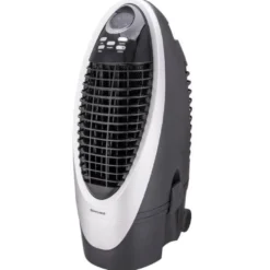 Honeywell CS10XE Evaporative Air Cooler for Indoor Use, 300 CFM - 2.6 Gallon Tank, White-Gray