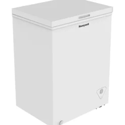 Honeywell 5 Cu Ft Chest Freezer with Removable Storage Basket, White - H5CFW