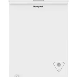 Honeywell 5 Cu Ft Chest Freezer with Removable Storage Basket, White - H5CFW