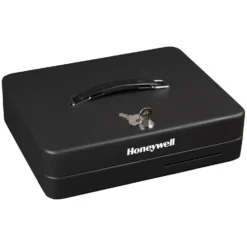 Honeywell 6113 Deluxe Steel Cash Box (5 Bill/8 Coin Slots)