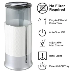Honeywell Designer Series Cool Mist Humidifier - White, HUL430W