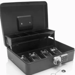 Honeywell 6213DG Digital Tiered Cash Box with Touchpad Lock (4 Bill/5 Coin Slots)