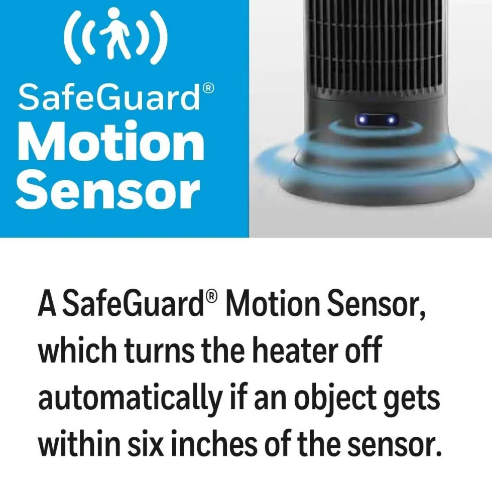 Honeywell Digital Ceramic Tower Heater with Motion Sensor, HCE323V