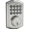 Honeywell Digital Deadbolt Door Lock with Electronic Keypad in Satin Nickel, 8635024