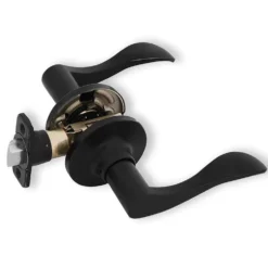 Honeywell Digital Deadbolt with Passage Lever, Matte Black, 8734505