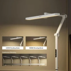 Honeywell Dimmable LED Floor Lamp with Sunturalux Technology and Dual Adjustable Arms - HWL-05D01