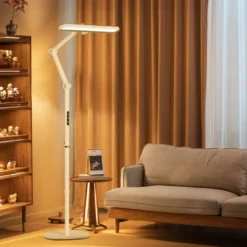 Honeywell Dimmable LED Floor Lamp with Sunturalux Technology and Dual Adjustable Arms - HWL-05D01
