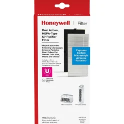 Honeywell Dual Action HEPA-Type Air Purifier Replacement Filter U, HRF201B