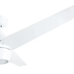 Honeywell Eamon Indoor Ceiling Fan, Modern Bright White, 52-Inch - 50605