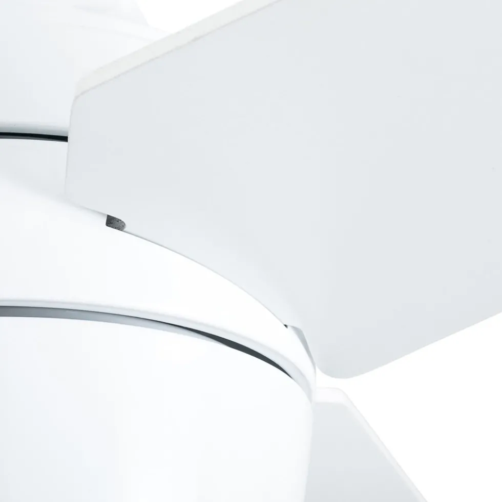 Honeywell Eamon Indoor Ceiling Fan, Modern Bright White, 52-Inch - 50605