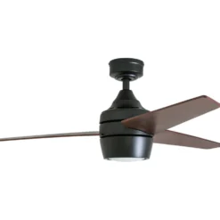 Honeywell Eamon Indoor Ceiling Fan, Modern Espresso Bronze, 52-Inch - 50603