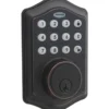 Honeywell Electronic Deadbolt Door Lock with Keypad in Oil Rubbed Bronze, 8712409