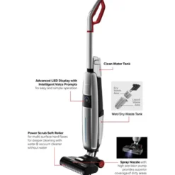 Honeywell FC15 Ultamax Elite Cordless Floor Cleaner and Vacuum
