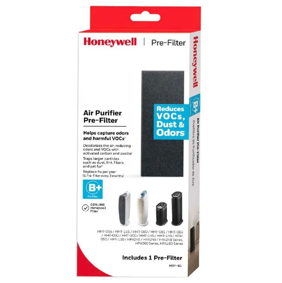 Honeywell Filter B+ Premium Odor Reducing Air Purifier Pre-filter - HRF-B1