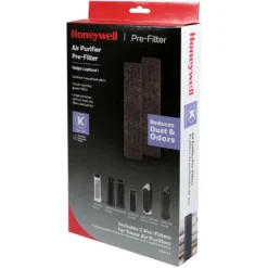 Honeywell Filter K Household Odor And Gas Reducing Pre-filter - 2 Pack, HRF-K2