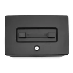 Honeywell 6124 Fire Resistant Steel Security Box with Carry Handle (0.16 cu. ft.)