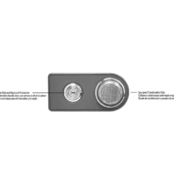 Honeywell 2105 Fire Safe (1.2 cu ft.) - Combination Lock