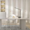 Honeywell Foldable Modern Table Lamp with USB A+C Charging Port and Eye Protection, Black - HWT-H01
