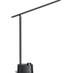 Honeywell Foldable Modern Table Lamp with USB A+C Charging Port and Eye Protection, Black - HWT-H01