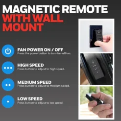 Honeywell Garage Ceiling Fan - 18 inch - 51911-03