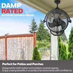 Honeywell Garage Ceiling Fan - 18 inch - 51911-03