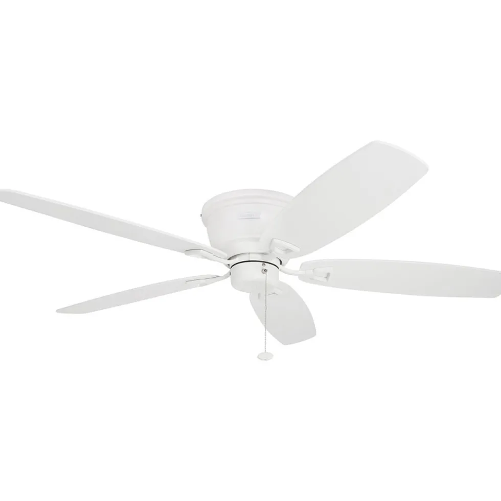 Honeywell Glen Alden Indoor Ceiling Fan, White, 52-Inch - 50180