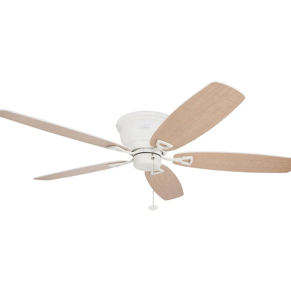 Honeywell Glen Alden Indoor Ceiling Fan, White, 52-Inch - 50180