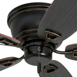 Honeywell Glen Alden Low Profile Hugger Ceiling Fan, Oil Rubbed Bronze, 52-Inch - 50516