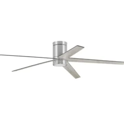 Honeywell Graceshire Ceiling Fan with Light, 60 Inch, Brushed Nickel - 53053