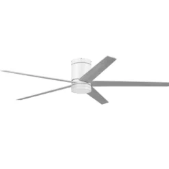 Honeywell Graceshire Ceiling Fan with Light, 60 Inch, White - 53054