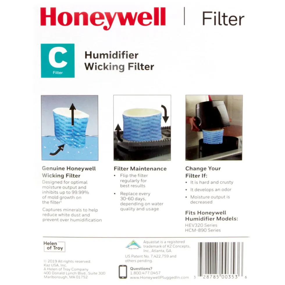 Honeywell HC-888 Replacement Humidifier Filter C