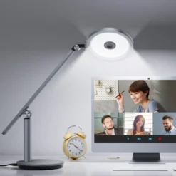 Honeywell H6 Desk Lamp with Touch Controls, Gray