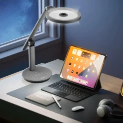 Honeywell H6 Desk Lamp with Touch Controls, Gray