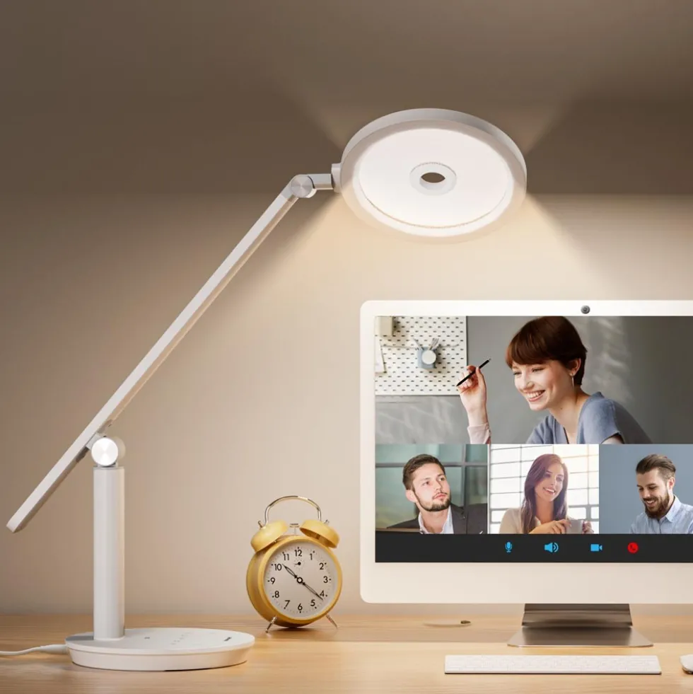 Honeywell H6 Desk Lamp with Touch Controls, White
